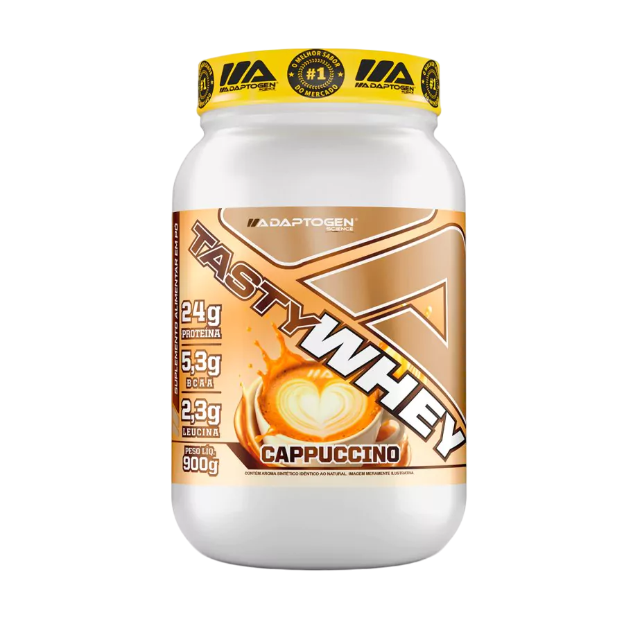 Tasty Whey 3w Gourmet 900g Cappuccino