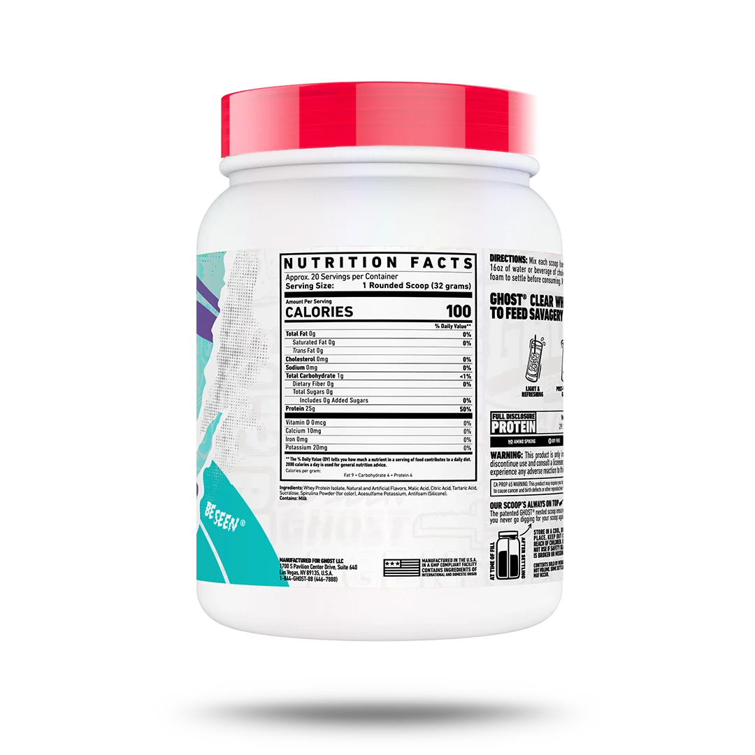 Tabela Nutricional do Whey